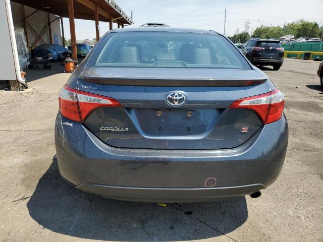 2T1BURHEXGC722822 - 2016 TOYOTA COROLLA L GRAY photo 6