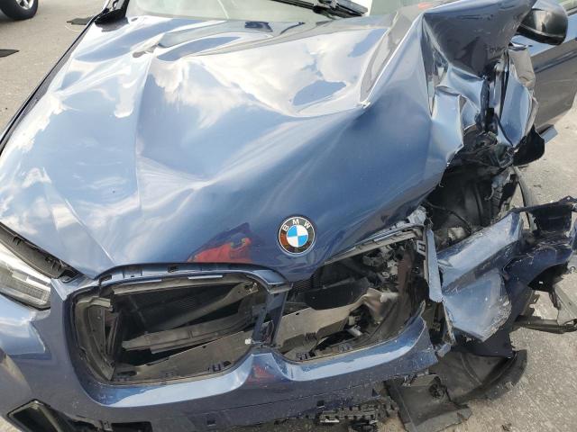 5UX83DP01P9N63411 - 2023 BMW X3 M40I BLUE photo 11