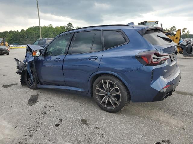 5UX83DP01P9N63411 - 2023 BMW X3 M40I BLUE photo 2
