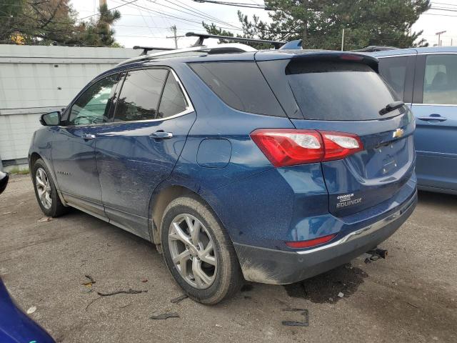 2GNAXNEV4L6114975 - 2020 CHEVROLET EQUINOX PREMIER BLUE photo 2