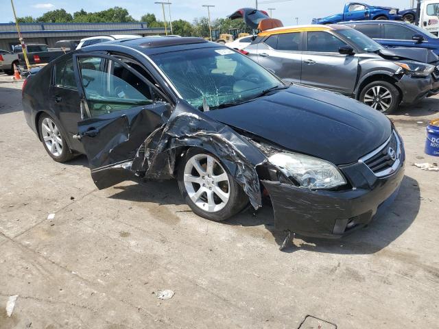 1N4BA41EX8C809772 - 2008 NISSAN MAXIMA SE BLACK photo 4