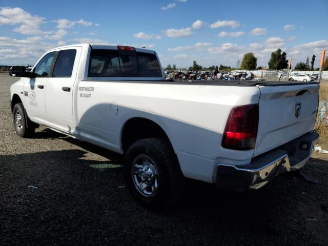 3C6TD5JT3CG118882 - 2012 DODGE RAM 2500 SLT WHITE photo 2