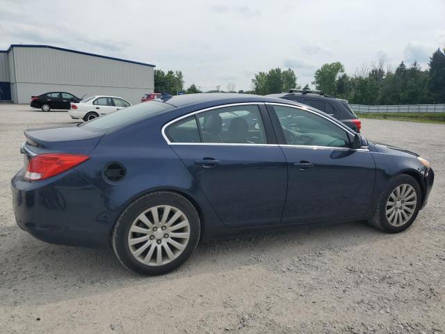 2G4GR5EK0C9147503 - 2012 BUICK REGAL BLUE photo 3