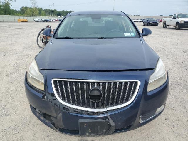 2G4GR5EK0C9147503 - 2012 BUICK REGAL BLUE photo 5