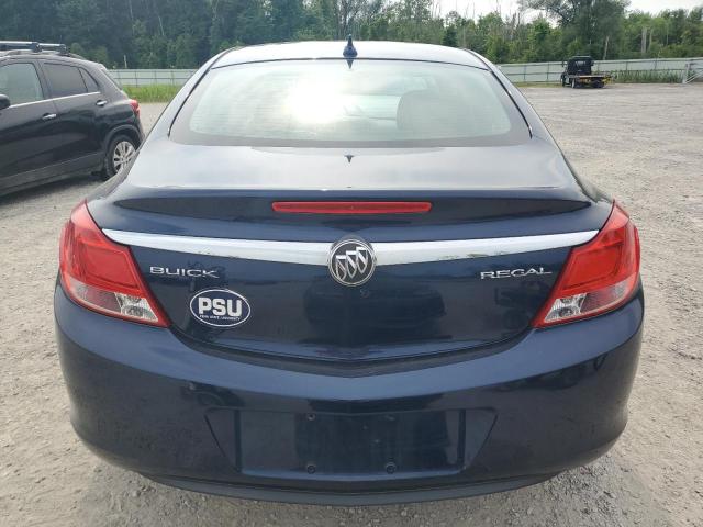 2G4GR5EK0C9147503 - 2012 BUICK REGAL BLUE photo 6