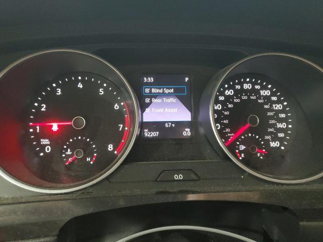 3VV2B7AX3KM039447 - 2019 VOLKSWAGEN TIGUAN SE Ақ фото 9