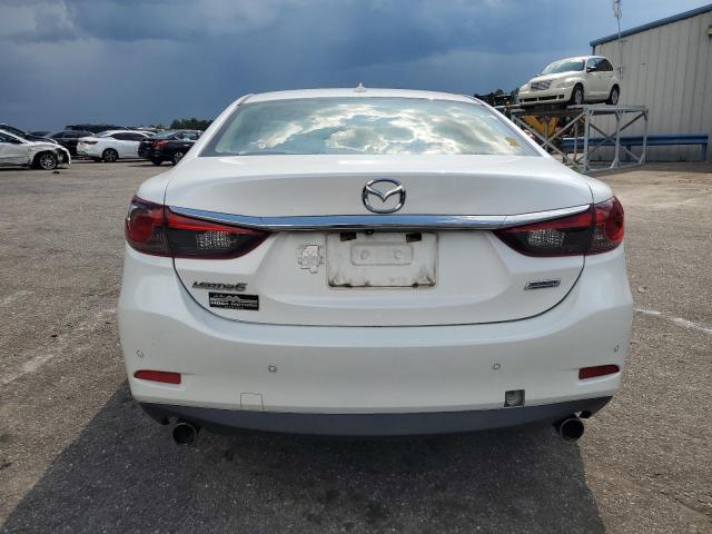 JM1GJ1V69F1178698 - 2015 MAZDA 6 TOURING WHITE photo 6