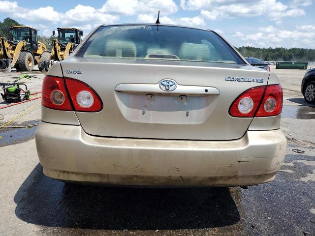 1NXBR32EX7Z915218 - 2007 TOYOTA COROLLA CE GOLD photo 6