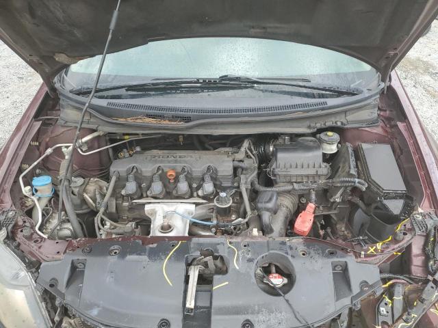 19XFB2F8XEE046611 - 2014 HONDA CIVIC EX BURGUNDY photo 11