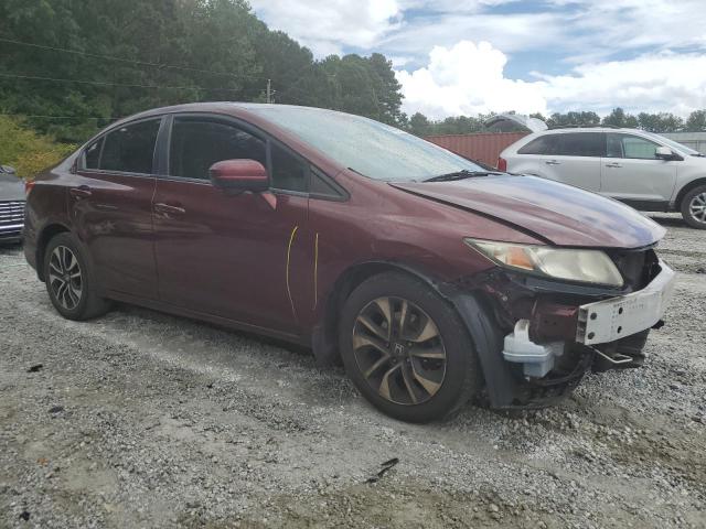 19XFB2F8XEE046611 - 2014 HONDA CIVIC EX BURGUNDY photo 4