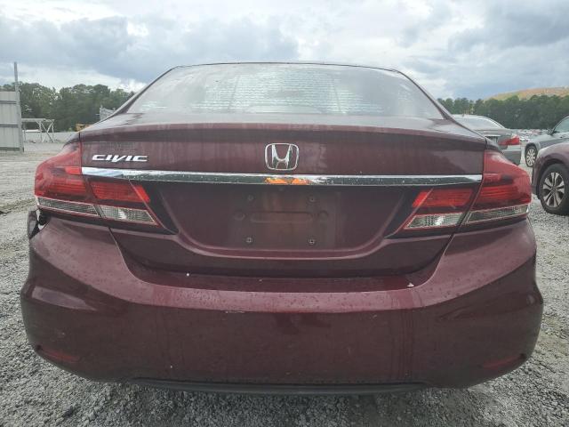 19XFB2F8XEE046611 - 2014 HONDA CIVIC EX BURGUNDY photo 6