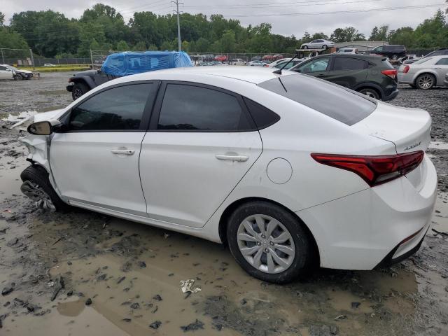 3KPC24A6XNE182614 - 2022 HYUNDAI ACCENT SE WHITE photo 2