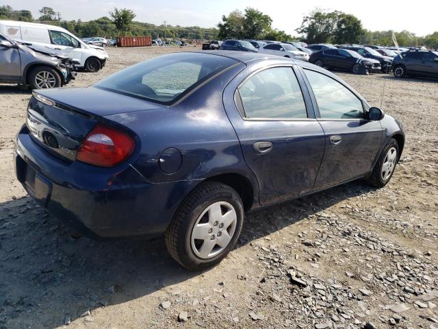 1B3ES26C15D124809 - 2005 DODGE NEON BASE BLUE photo 3