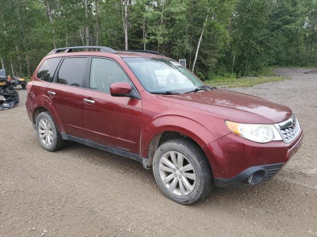 JF2SHCDC7BG761322 - 2011 SUBARU FORESTER 2.5X PREMIUM RED photo 4