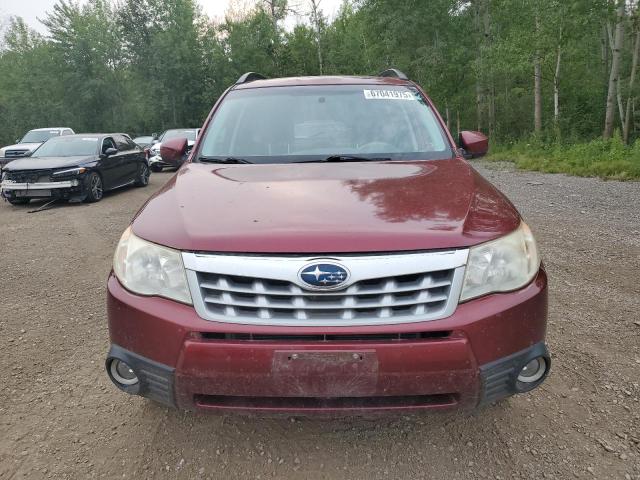 JF2SHCDC7BG761322 - 2011 SUBARU FORESTER 2.5X PREMIUM RED photo 5