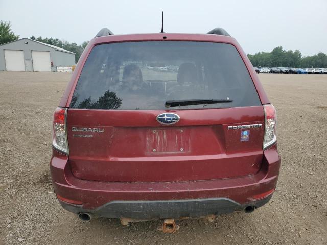 JF2SHCDC7BG761322 - 2011 SUBARU FORESTER 2.5X PREMIUM RED photo 6