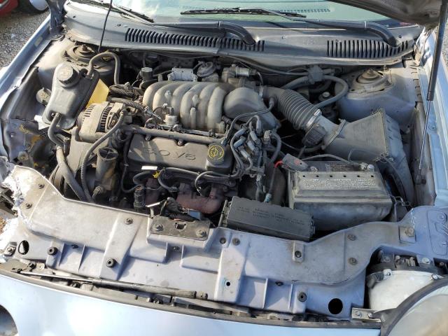 1FALP52U1VA184006 - 1997 FORD TAURUS GL BLUE photo 11