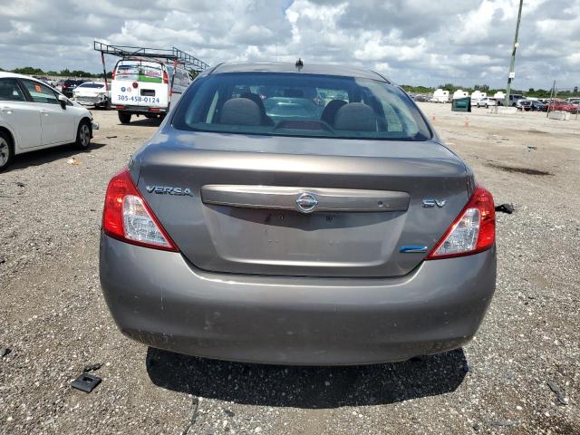 3N1CN7AP7CL851872 - 2012 NISSAN VERSA S SILVER photo 6