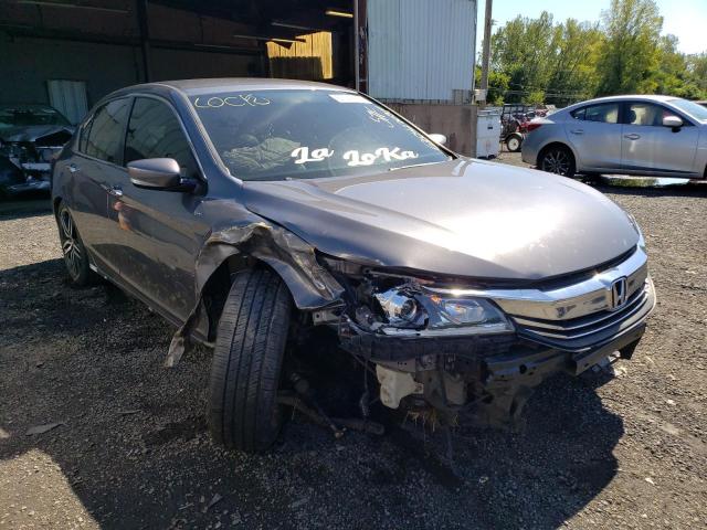 1HGCR2F55GA149320 - 2016 HONDA ACCORD SPORT GRAY photo 4