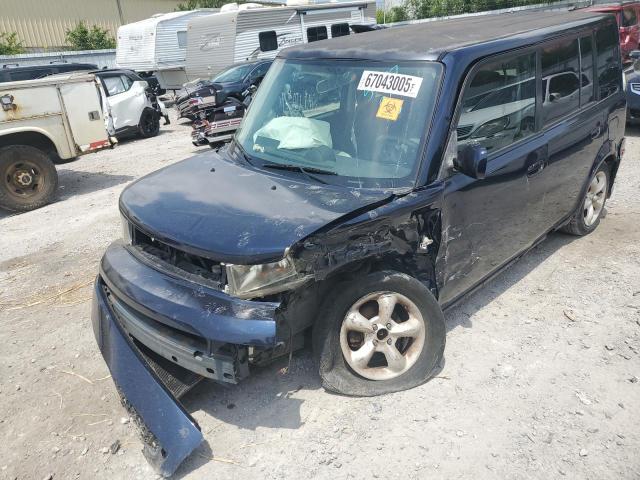 JTLKT324550215337 - 2005 TOYOTA SCION XB BLUE photo 1