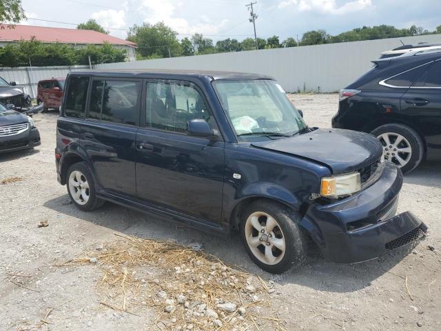 JTLKT324550215337 - 2005 TOYOTA SCION XB BLUE photo 4