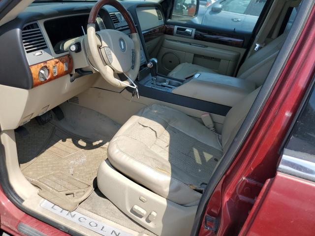 5LMFU28526LJ15791 - 2006 LINCOLN NAVIGATOR წითელი ფოტო 7