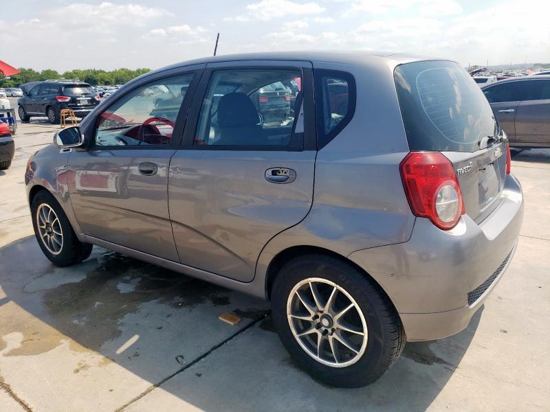 KL1TD66E19B635194 - 2009 CHEVROLET AVEO LS 灰色 照片 2