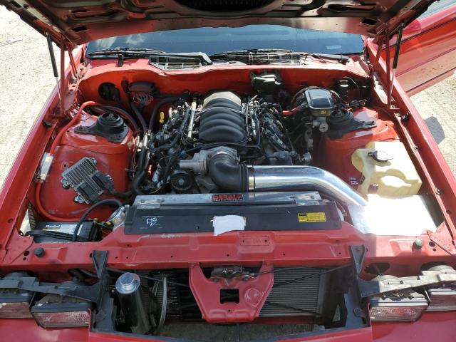 1G1FP23T6LL110425 - 1990 CHEVROLET CAMARO RS RED photo 11