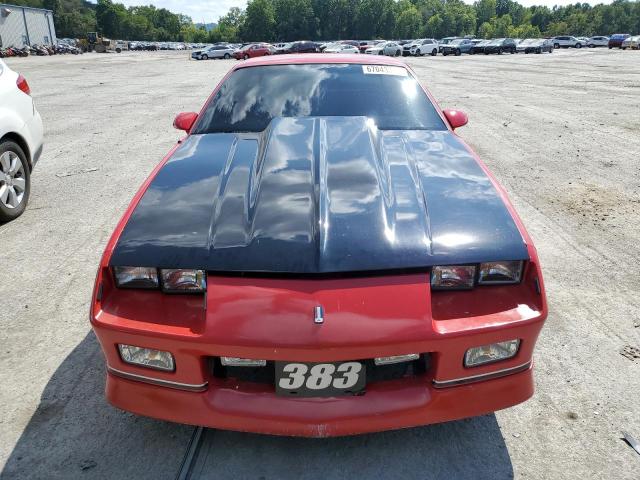 1G1FP23T6LL110425 - 1990 CHEVROLET CAMARO RS RED photo 5