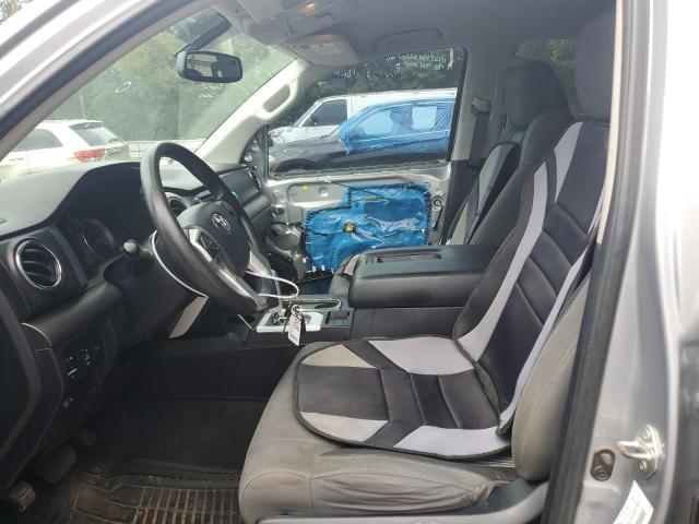5TFRY5F10FX188662 - 2015 TOYOTA TUNDRA DOUBLE CAB SR/SR5 SILVER photo 7