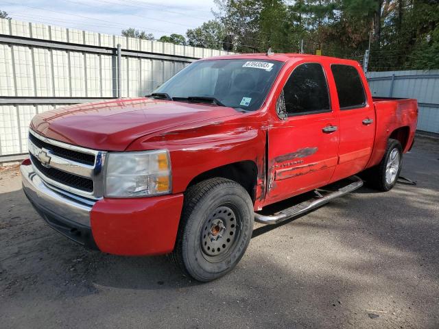 3GCEC13JX7G520137 - 2007 CHEVROLET SILVERADO C1500 CREW CAB RED photo 1