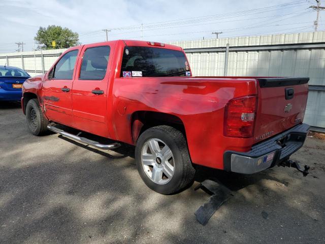 3GCEC13JX7G520137 - 2007 CHEVROLET SILVERADO C1500 CREW CAB RED photo 2