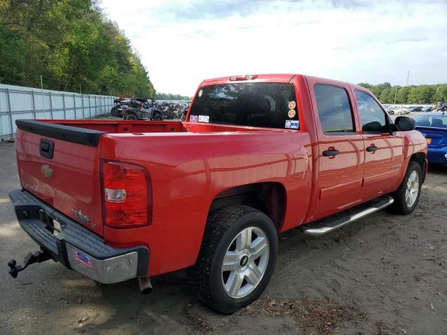 3GCEC13JX7G520137 - 2007 CHEVROLET SILVERADO C1500 CREW CAB RED photo 3