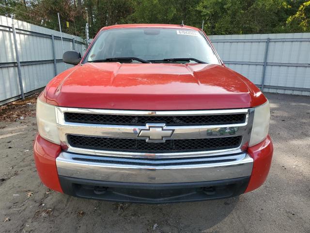 3GCEC13JX7G520137 - 2007 CHEVROLET SILVERADO C1500 CREW CAB RED photo 5