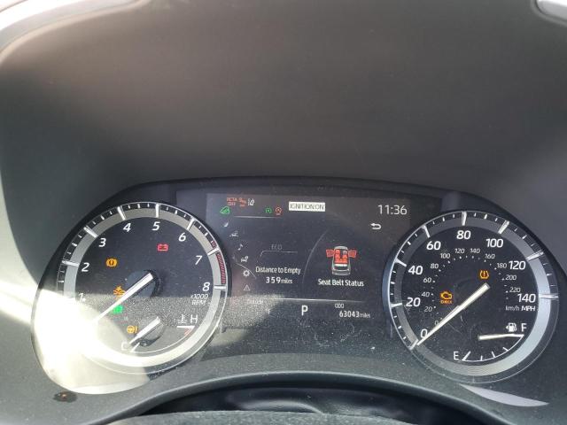 5TDHZRBH4MS070166 - 2021 TOYOTA HIGHLANDER XLE BURGUNDY photo 9