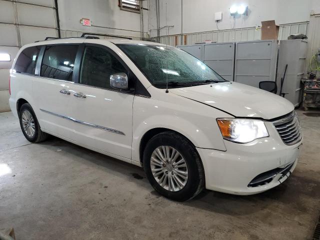 2C4RC1GGXDR559476 - 2013 CHRYSLER TOWN & COU LIMITED WHITE photo 4