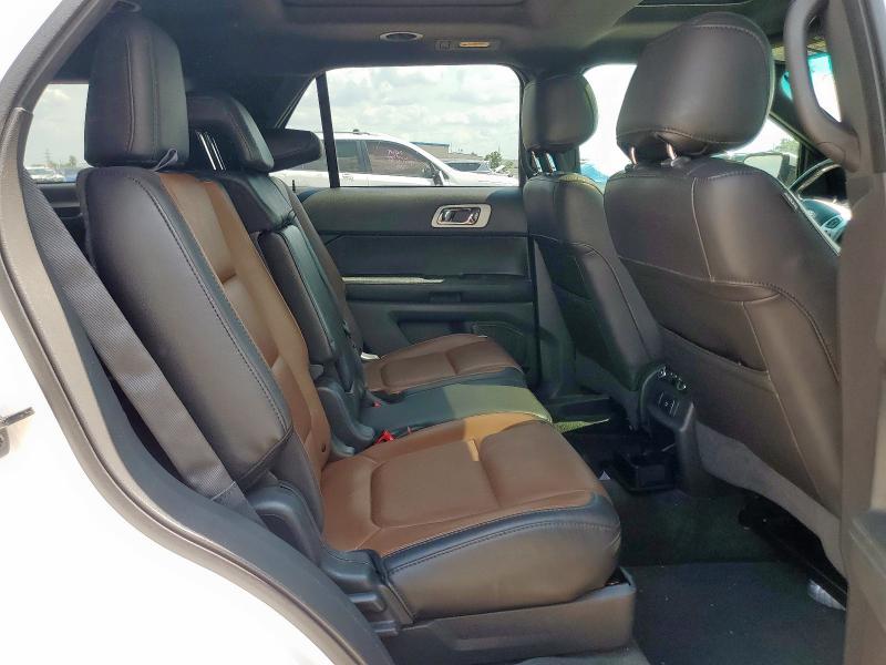 1FM5K7F83FGA40137 - 2015 FORD EXPLORER LIMITED WHITE photo 11