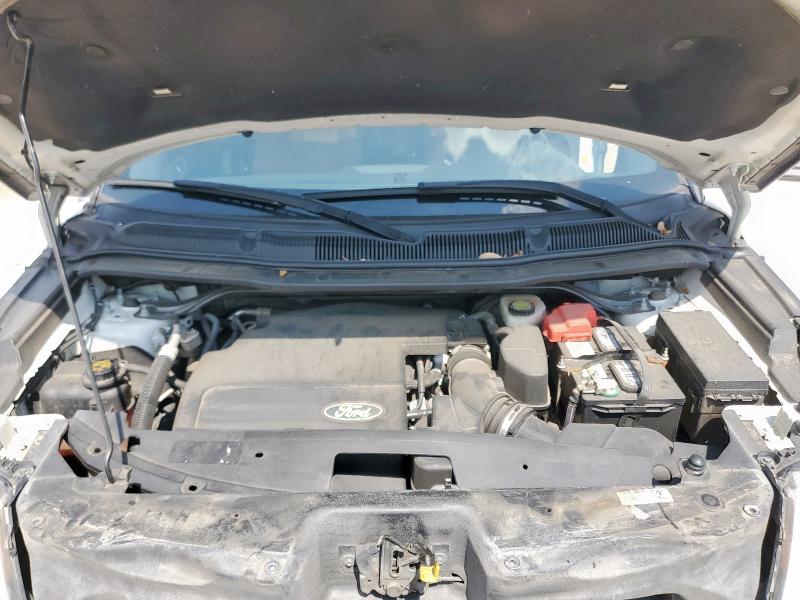 1FM5K7F83FGA40137 - 2015 FORD EXPLORER LIMITED WHITE photo 12