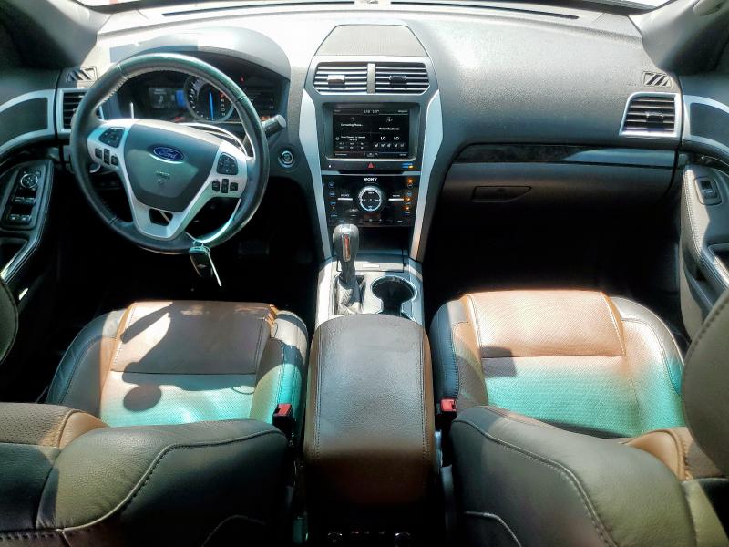 1FM5K7F83FGA40137 - 2015 FORD EXPLORER LIMITED WHITE photo 8