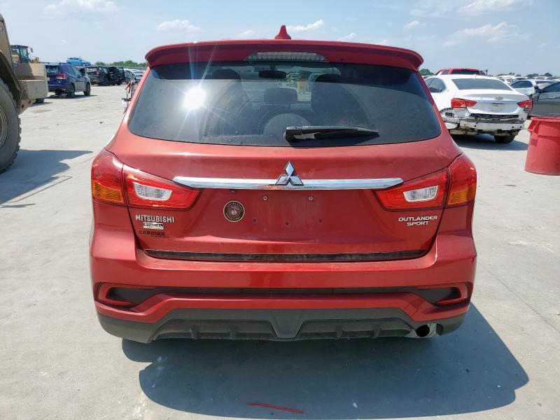 JA4AP3AU7KU022828 - 2019 MITSUBISHI OUTLANDER ES RED photo 6