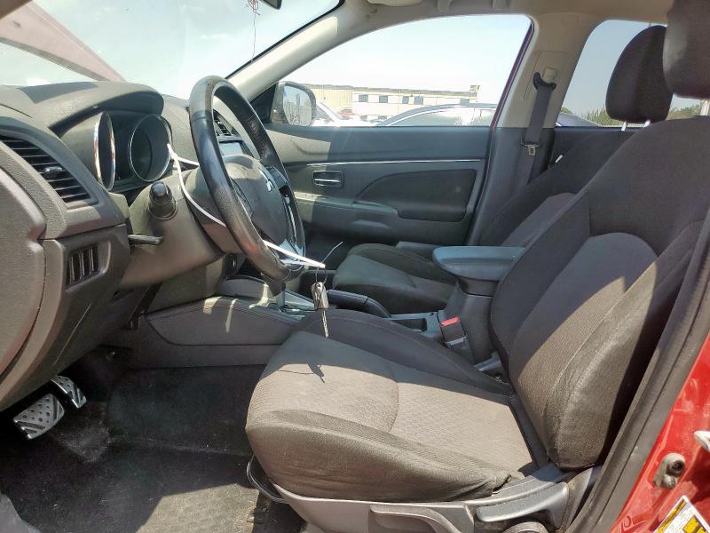 JA4AP3AU7KU022828 - 2019 MITSUBISHI OUTLANDER ES RED photo 7