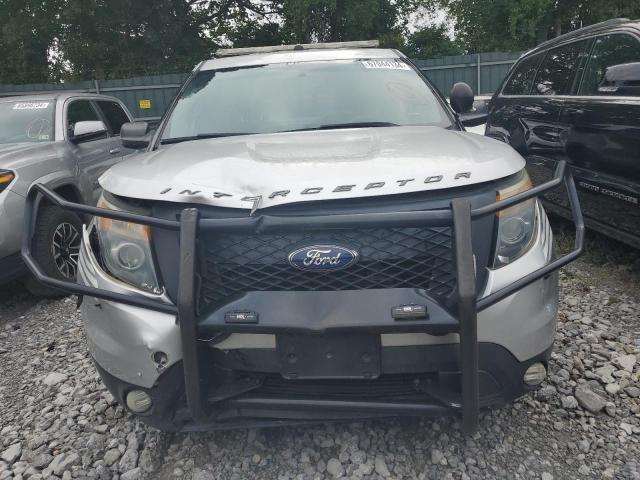 1FM5K8AT3FGB51725 - 2015 FORD EXPLORER POLICE INTERCEPTOR 银色 照片 5