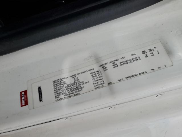 3AKJHHDR3KSKK8237 - 2019 FREIGHTLINER CASCADIA 1 WHITE photo 10