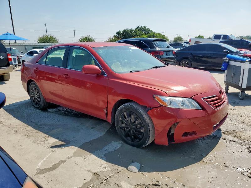 4T1BE46K37U017772 - 2007 TOYOTA CAMRY CE RED photo 4