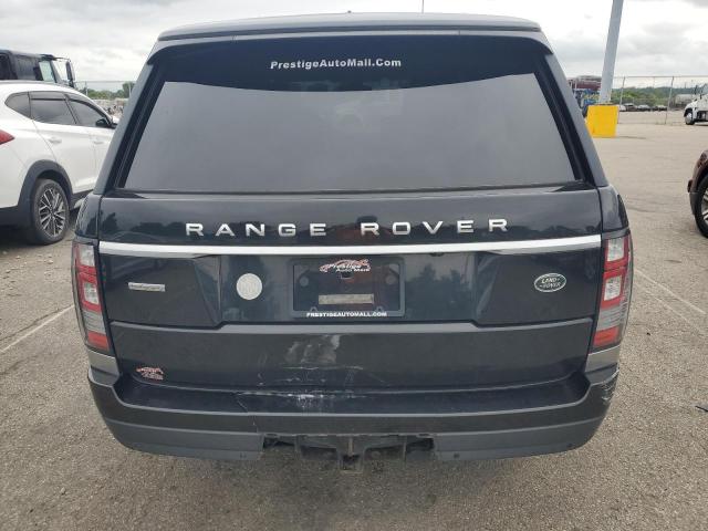 SALGV2TF1EA194530 - 2014 LAND ROVER RANGE ROVE AUTOBIOGRAPHY BLACK photo 6