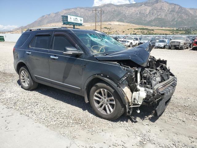 1FM5K8D8XEGB28111 - 2014 FORD EXPLORER XLT BLACK photo 4