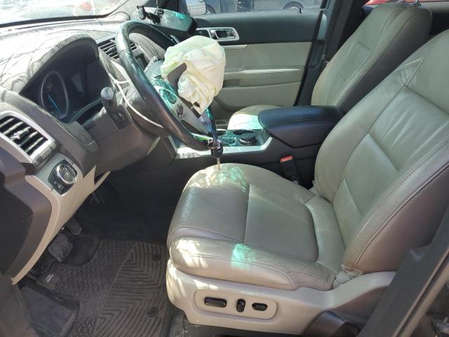 1FM5K8D8XEGB28111 - 2014 FORD EXPLORER XLT BLACK photo 7