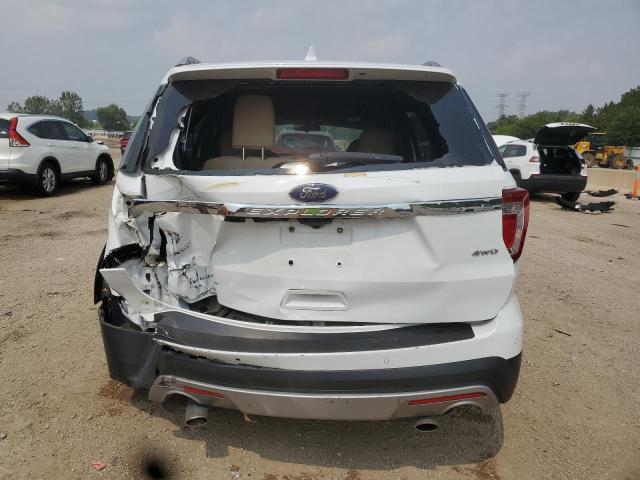 1FM5K8D8XHGB60822 - 2017 FORD EXPLORER XLT WHITE photo 6