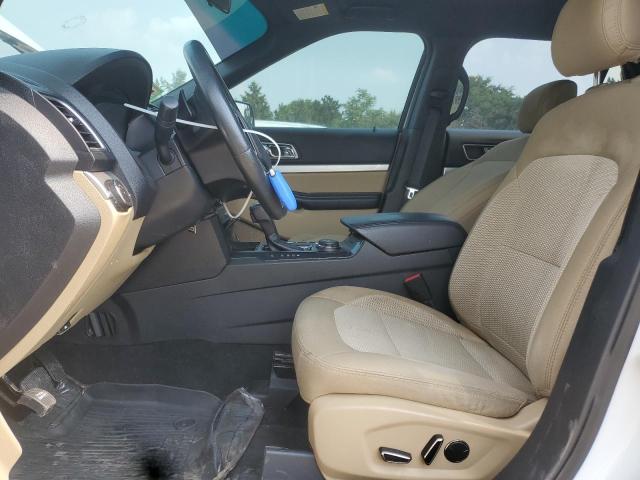 1FM5K8D8XHGB60822 - 2017 FORD EXPLORER XLT WHITE photo 7