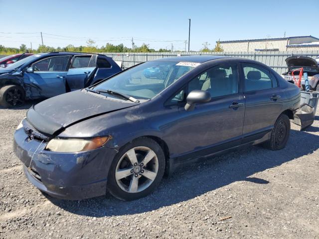 1HGFA16336L802808 - 2006 HONDA CIVIC DX VP Կապույտ լուսանկար 1